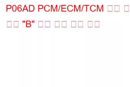 P06AD PCM/ECM/TCM 내부 온도 센서 