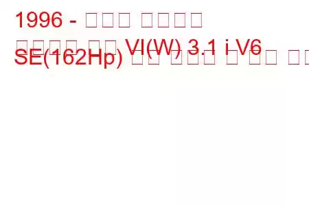 1996 - 폰티악 그랑프리
그랑프리 쿠페 VI(W) 3.1 i V6 SE(162Hp) 연료 소비량 및 기술 사양